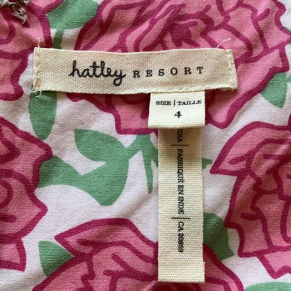 Super cute size 4 pink peony sleeveless dress by Hatley Resort. - Picture 8 of 16